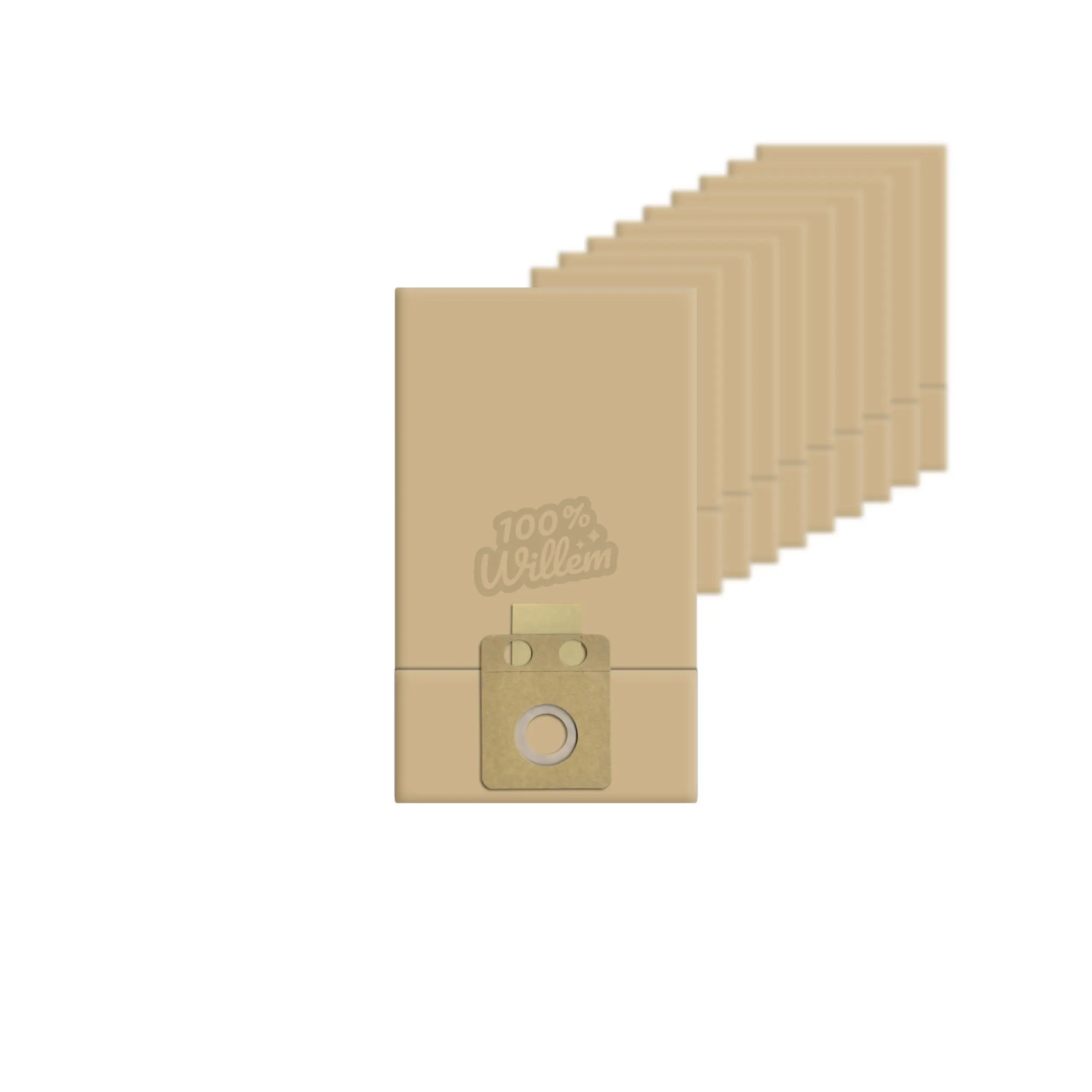 Stofzakken voor Nilfisk GD1000 / VP300 papier, 10 stuks
