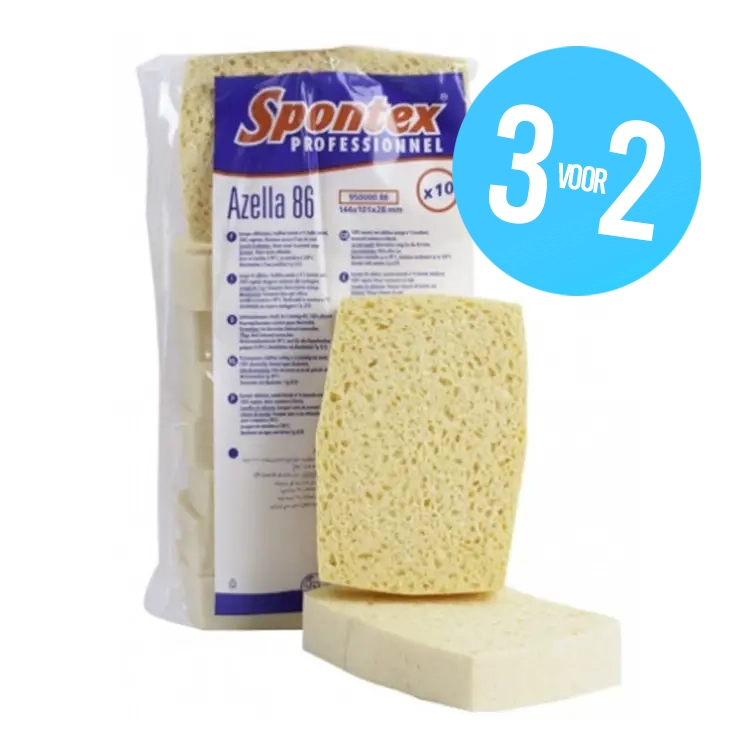 Spontex Azella 86 Spons, 10 stuks