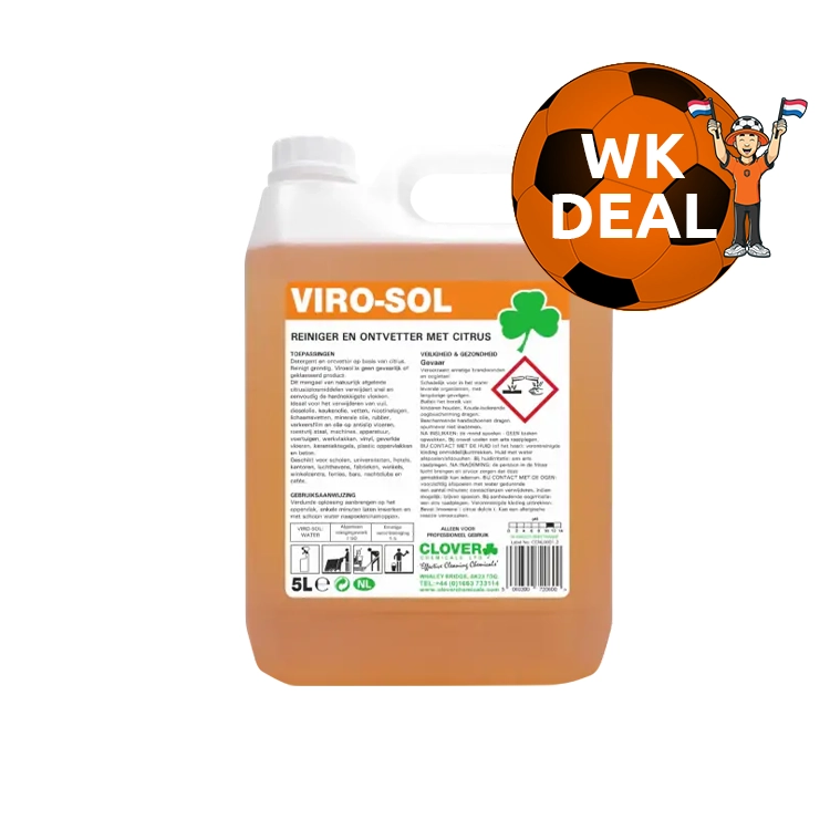 Clover Viro-Sol WK Deal Clover, Viro-Sol 5 liter