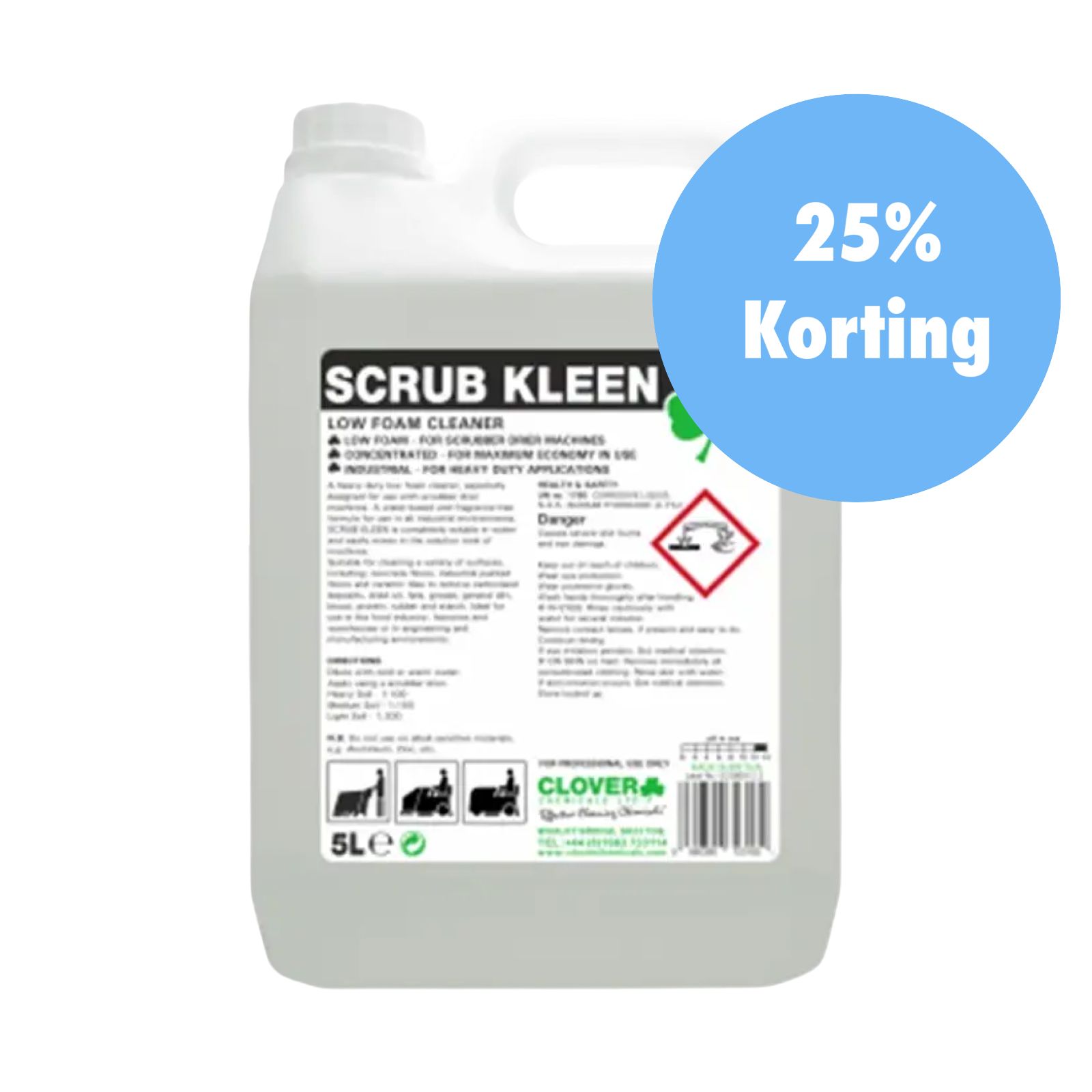 Clover Scrub Kleen 5 liter
