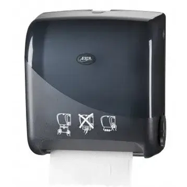 Pearl Black handdoekautomaat autocut EuroMatic zwart
