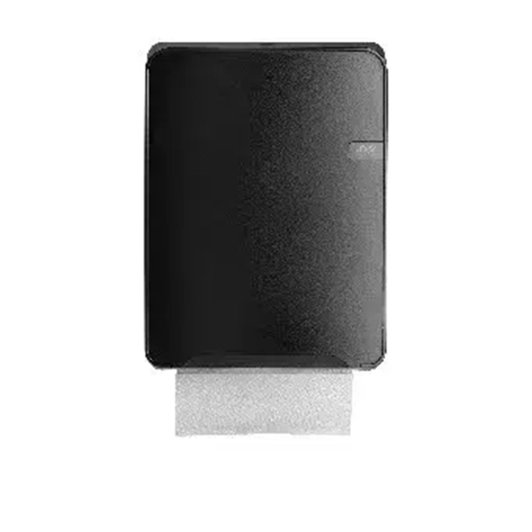 Quartz Black handdoekdispenser multifold zwart