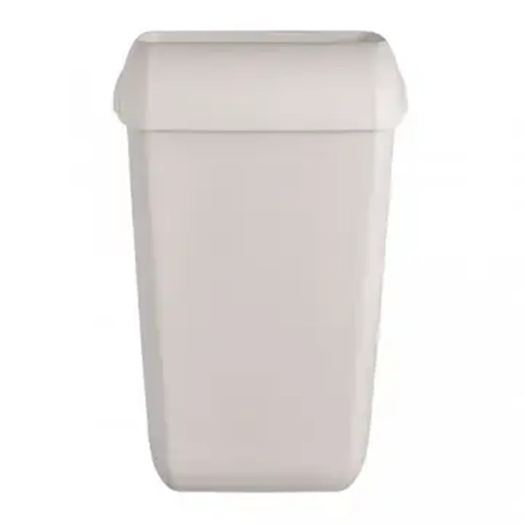 Quartz White afvalbak 23L mat wit