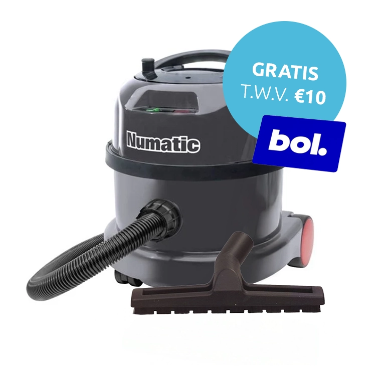 Numatic PPR240-11 Graphite Stofzuiger met Parketzuigmond