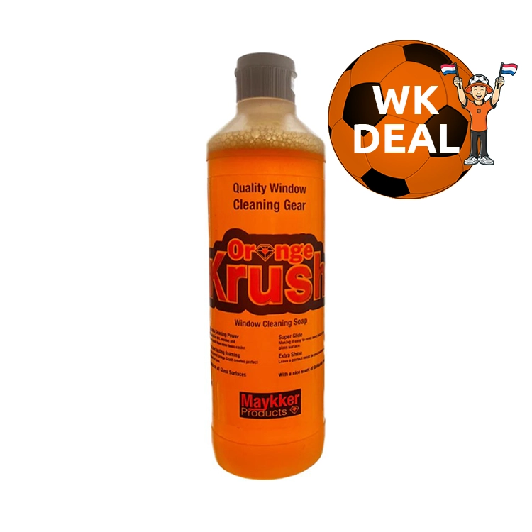 Maykker Orange Krush Glazenwasserszeep 500 ml