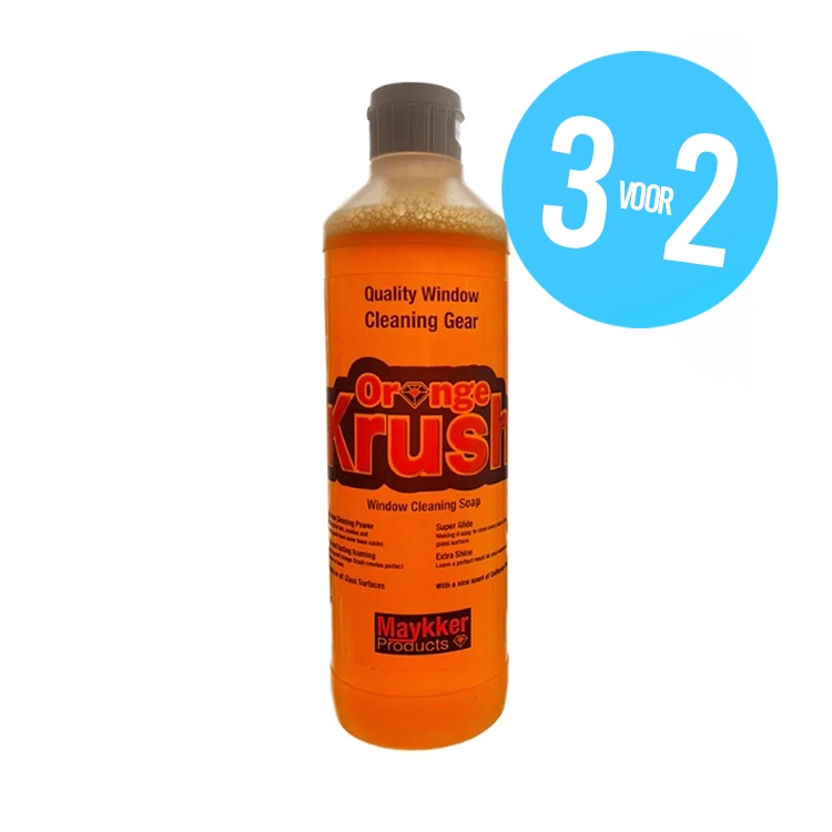 Maykker Orange Krush Glazenwasserszeep 500 ml Maykker Orange Krush Glazenwasserszeep 500 ml