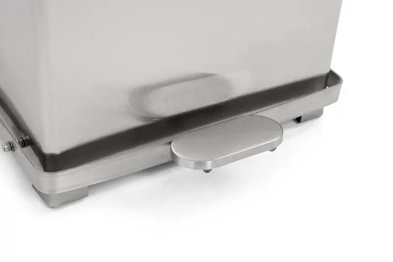 Industriële pedaalemmer 45 liter - Mat RVS - Afbeelding 3