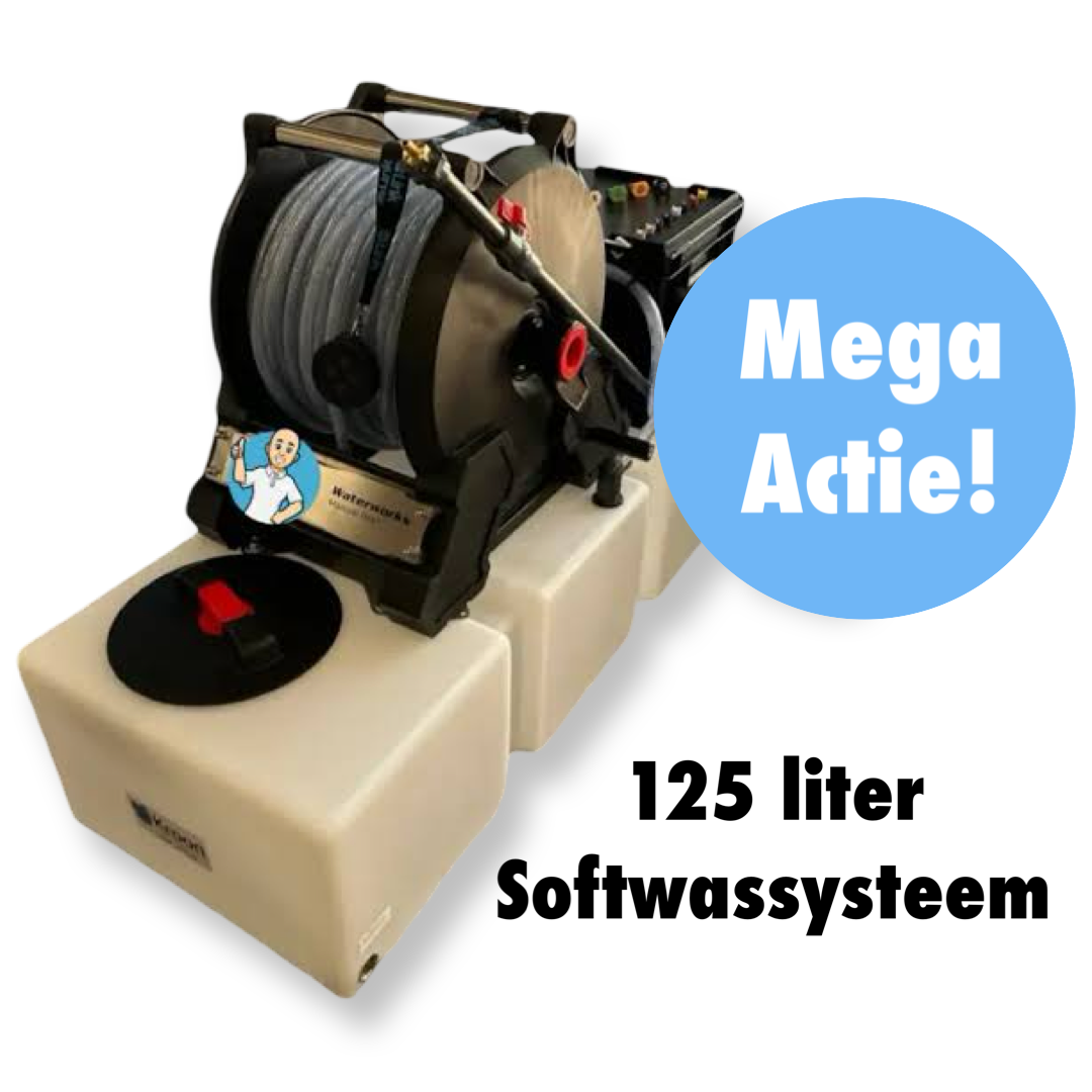 Softwash Systeem 125 liter, Compleet