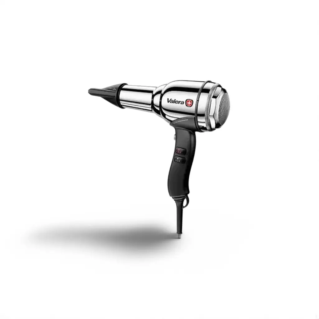 Haardroger zwart/chroom, Swiss Steel Master 2100 Push - artikel 17255