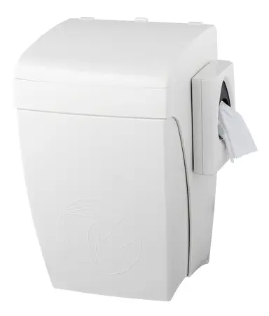 Hygiënebak 8 liter met kniebediening, PQHBS - Artikel 5667