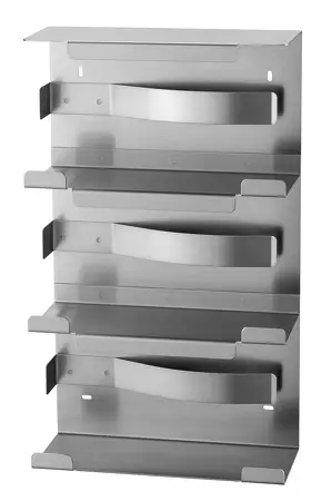 MediQo-line Handschoendispenser trio RVS