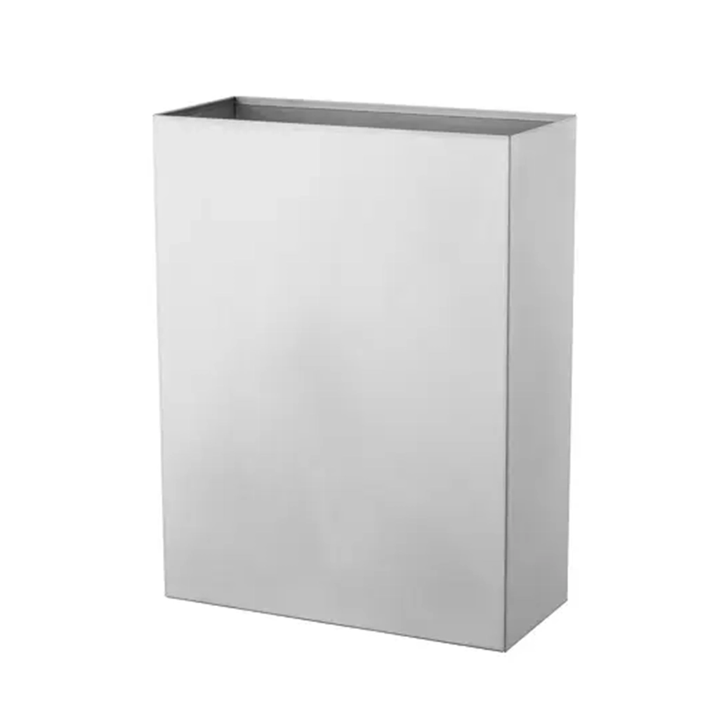 Basic line Afvalbak open 25 liter RVS – artikel 3815