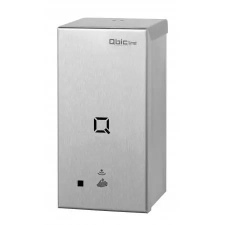 Foamzeepdispenser-automatisch-650-ml-RVS-Gelaste-kap-van-125-mm-Qbic-line.jpg Qbic-line Foamzeepdispenser automatisch 650 ml QSDR8AF SSL