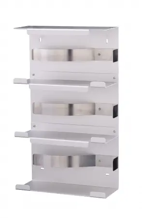 MediQo-line Handschoendispenser trio aluminium