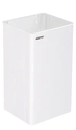 Mediclinics afvalbak open 65 liter wit