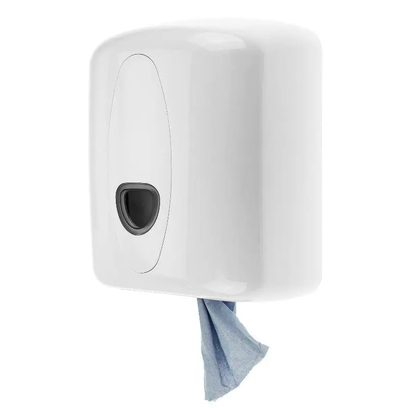 Poetsroldispenser midi kunststof wit PQ20MidiC