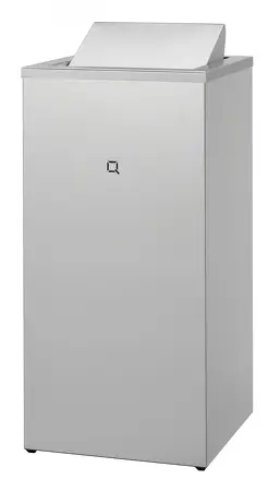 Qbic-line afvalbak gesloten 85 liter