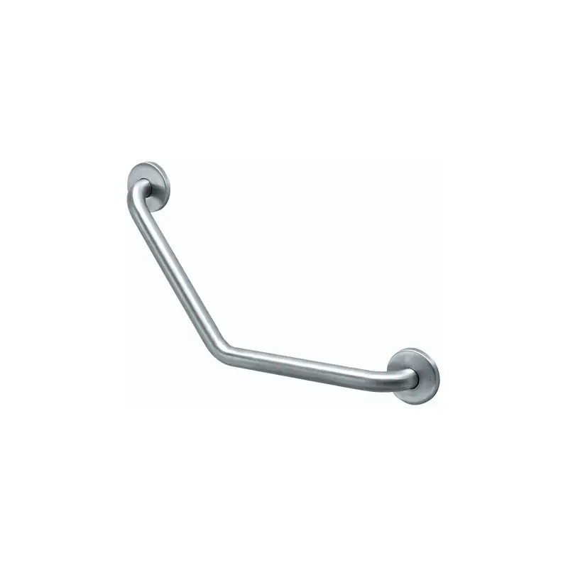 MediQo-line Angled bar RVS met hoek van 130 BA0130CS