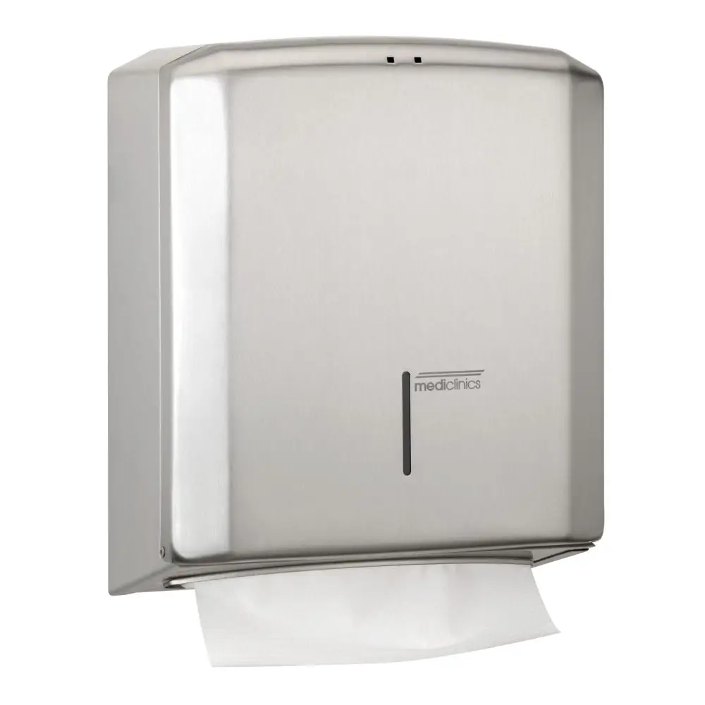 Mediclinics handdoekdispenser RVS DT2106CS