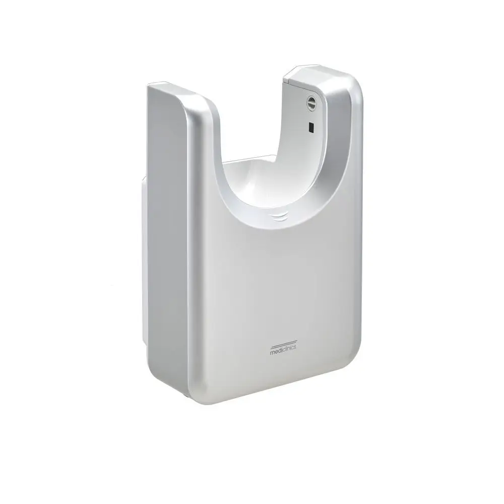 mediclinics-handdroger-u-flow-automatisch-m23acs-zilvergrijs.jpg Mediclinics Handendroger U-Flow grijs automatisch M23ACS