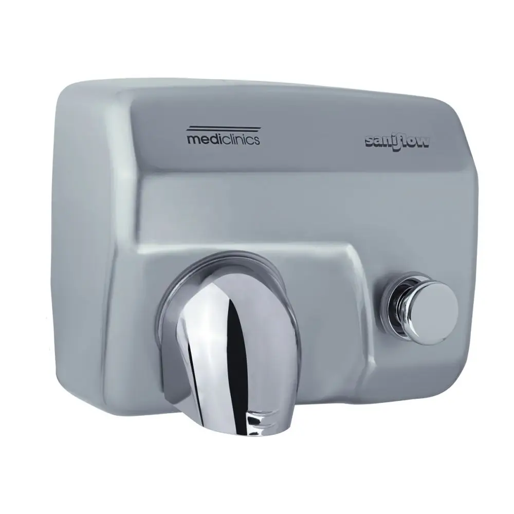 mediclinics-handendroger-saniflow-drukknop-e88cs.jpg Mediclinics Handendroger RVS drukknop E88CS (Saniflow)