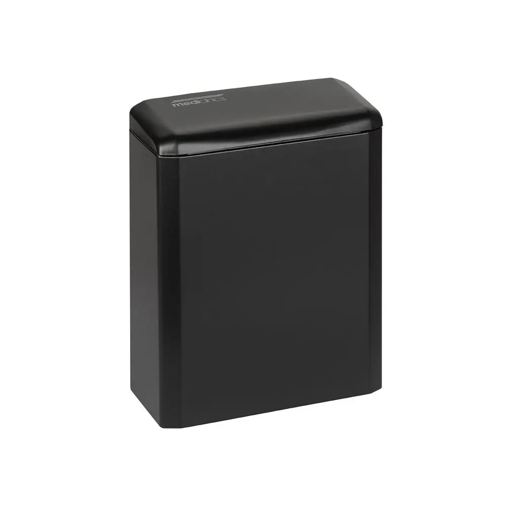 Mediclinics (hygiëne)bak 6 liter gesloten zwart PP0006B