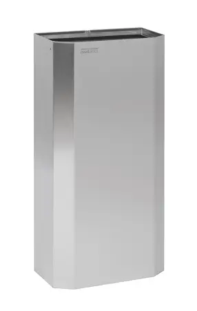 Mediclinics afvalbak open 40 liter RVS