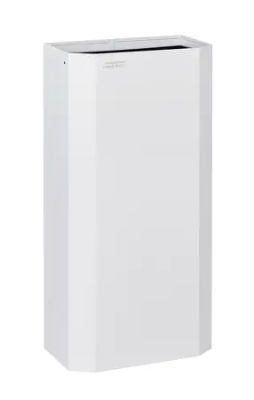 Mediclinics afvalbak open 40 liter wit