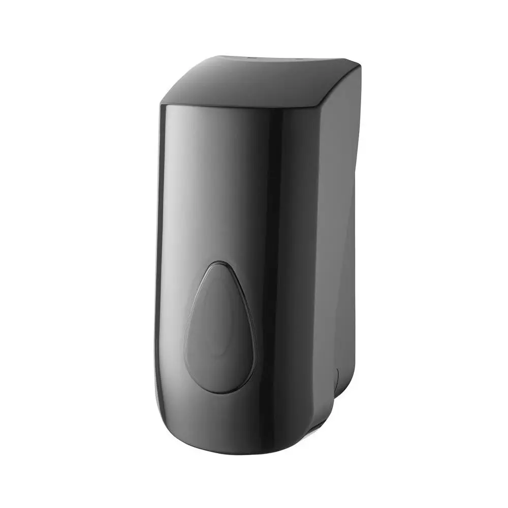 plastiqline-2020-kunststof-zeepdispenser-900ml-zwart-pq20soap9b.jpg PlastiQline zeepdispenser 900 ml kunststof zwart navulbaar PQBSoap9