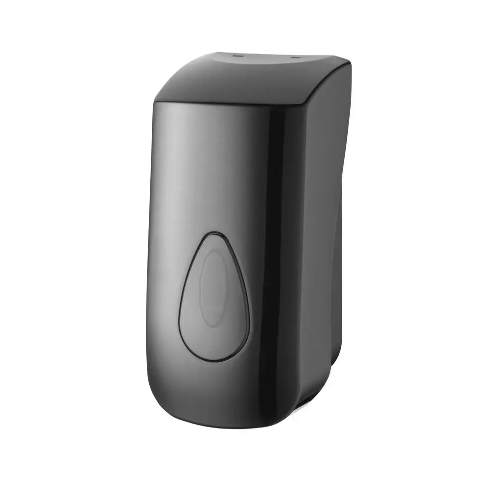 plastiqline-zeepdispenser-400ml-navulbaar-pqsoap4b-zwart.jpg PlastiQline zeepdispenser 400 ml zwart kunststof navulbaar PQSoap4B