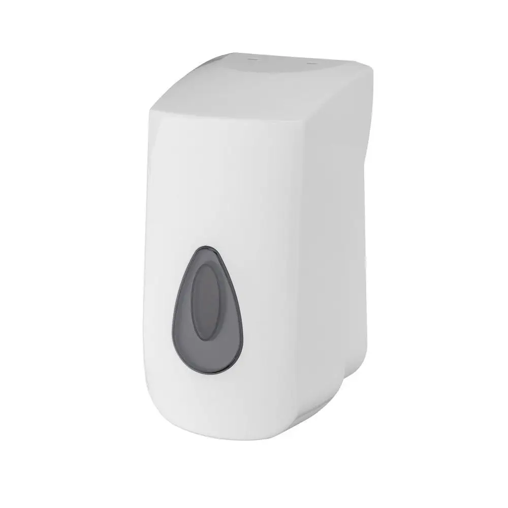 plastiqline-zeepdispenser-kunststof-400ml-refil.jpg PlastiQline zeepdispenser 400 ml wit kunststof navulbaar PQSoap4