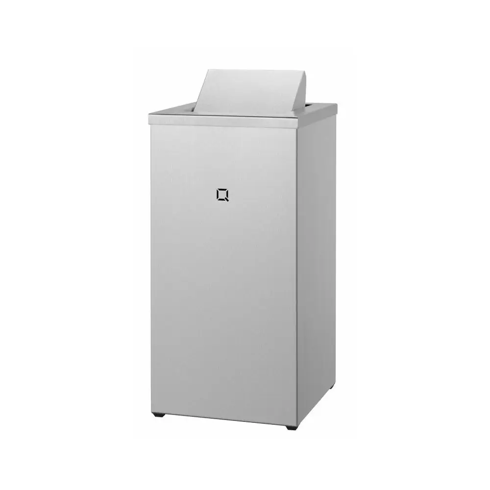 qbic-line-afvalbak-gesloten-30l-rvs-qwbc30-ssl.jpg Qbic-line afvalbak gesloten 30 liter QWBC30 SSL