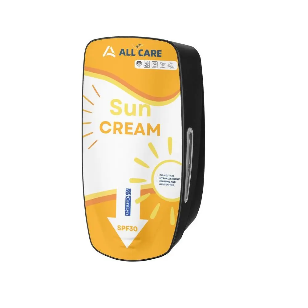 zonnebranddispenser-800ml-kunststofrvs-pqxsun9p-zwart.jpg PlastiQline Exclusive Zonnebranddispenser 800 ml POUCH PQXSun9P