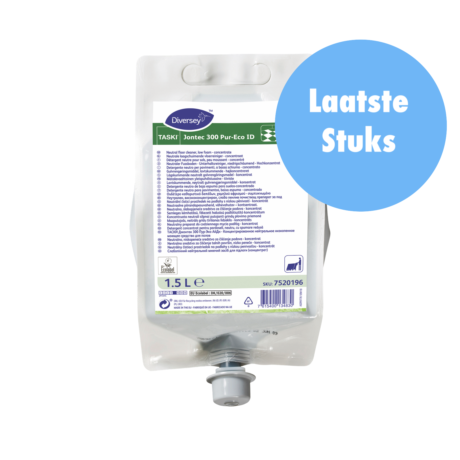 TASKI Jontec 300 Pur-Eco ID F4c 2x1.5L