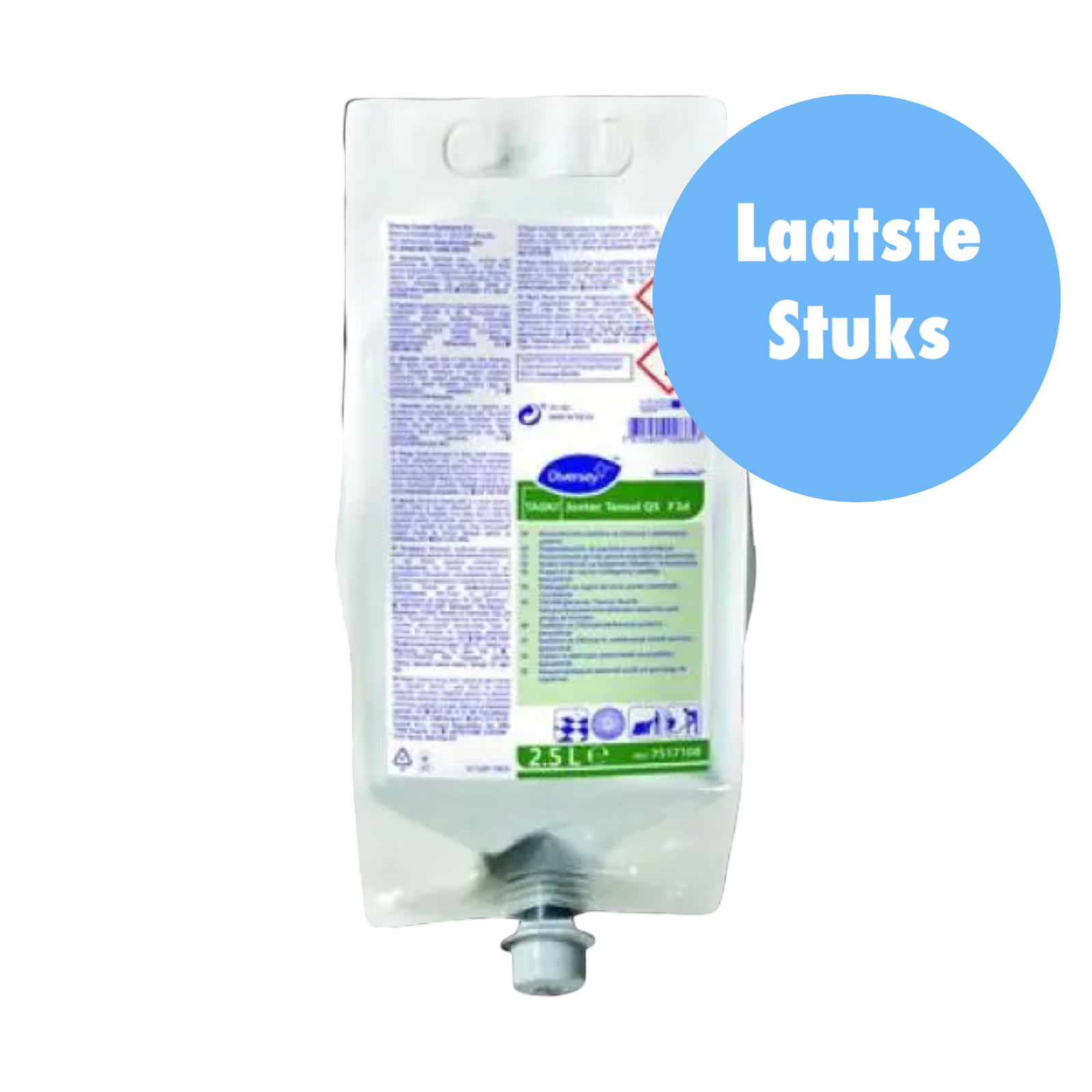 TASKI Jontec Tensol QS F3d - Doos 2 x 2.5L – Vloerreiniger/onderhoudsmiddel