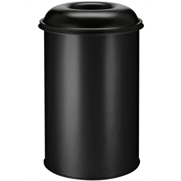 Vlamdovende-papierbak-200-liter-zwart