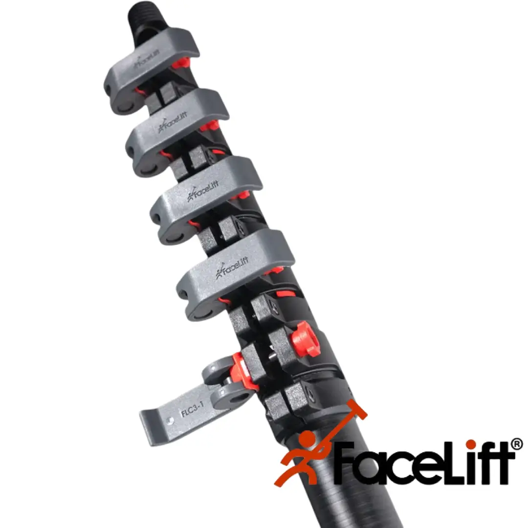 Unger nLite Carbon 16K telescoopsteel - 10 meter + Gratis Borstel en Slang