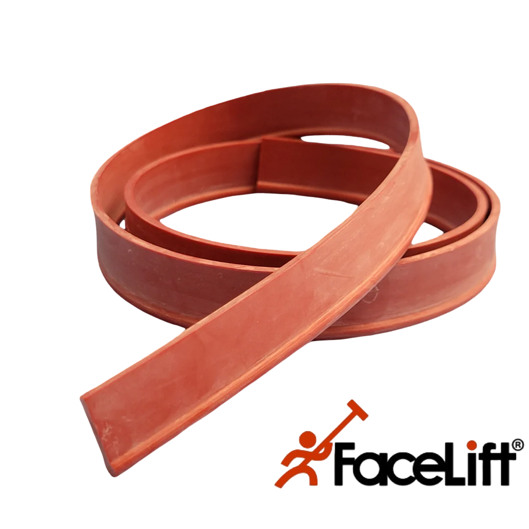 FaceLift® RazrBlade Red Rubber, 35 cm - 12 stuks