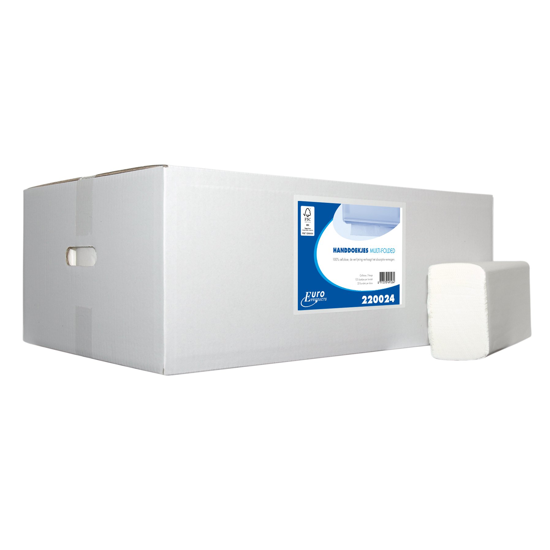 Euro Products Z-Multifold Handdoekpapier