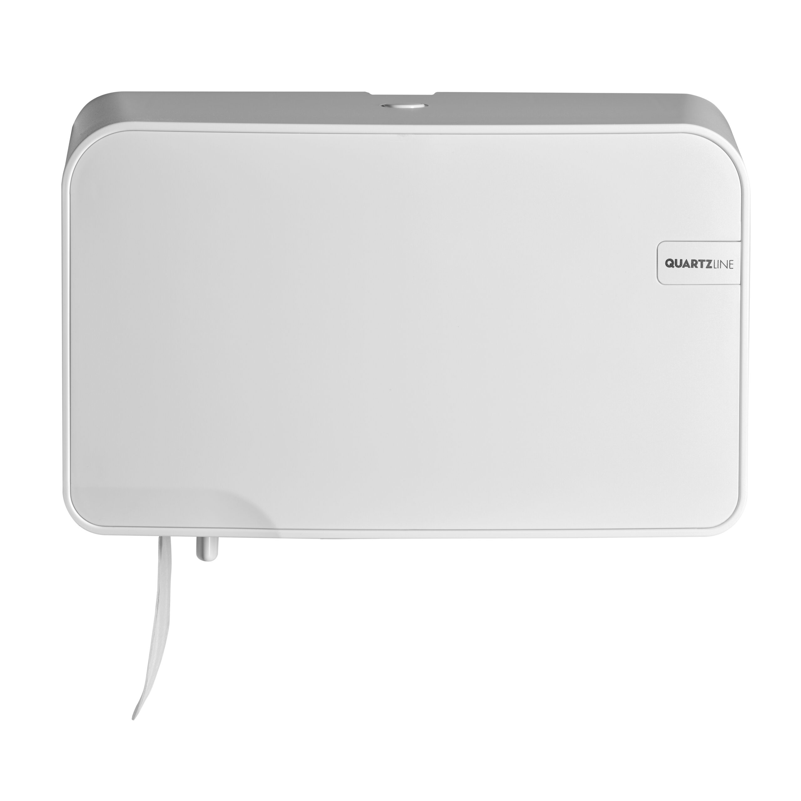 QuartzLine Duo toiletrolhouder | Coreless - White Quartz