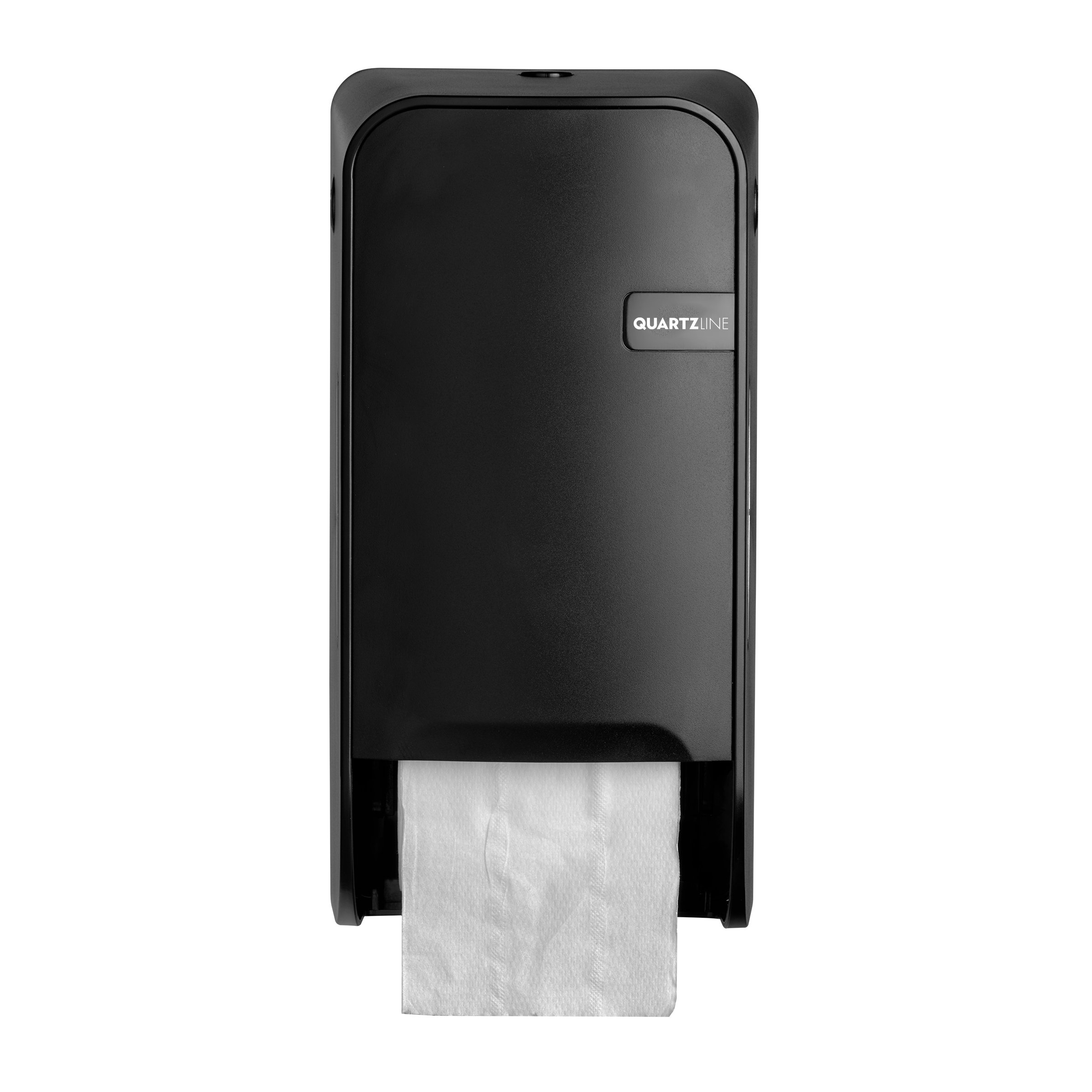 QuartzLine Duo toiletroldispenser | Doprollen - Black Quartz