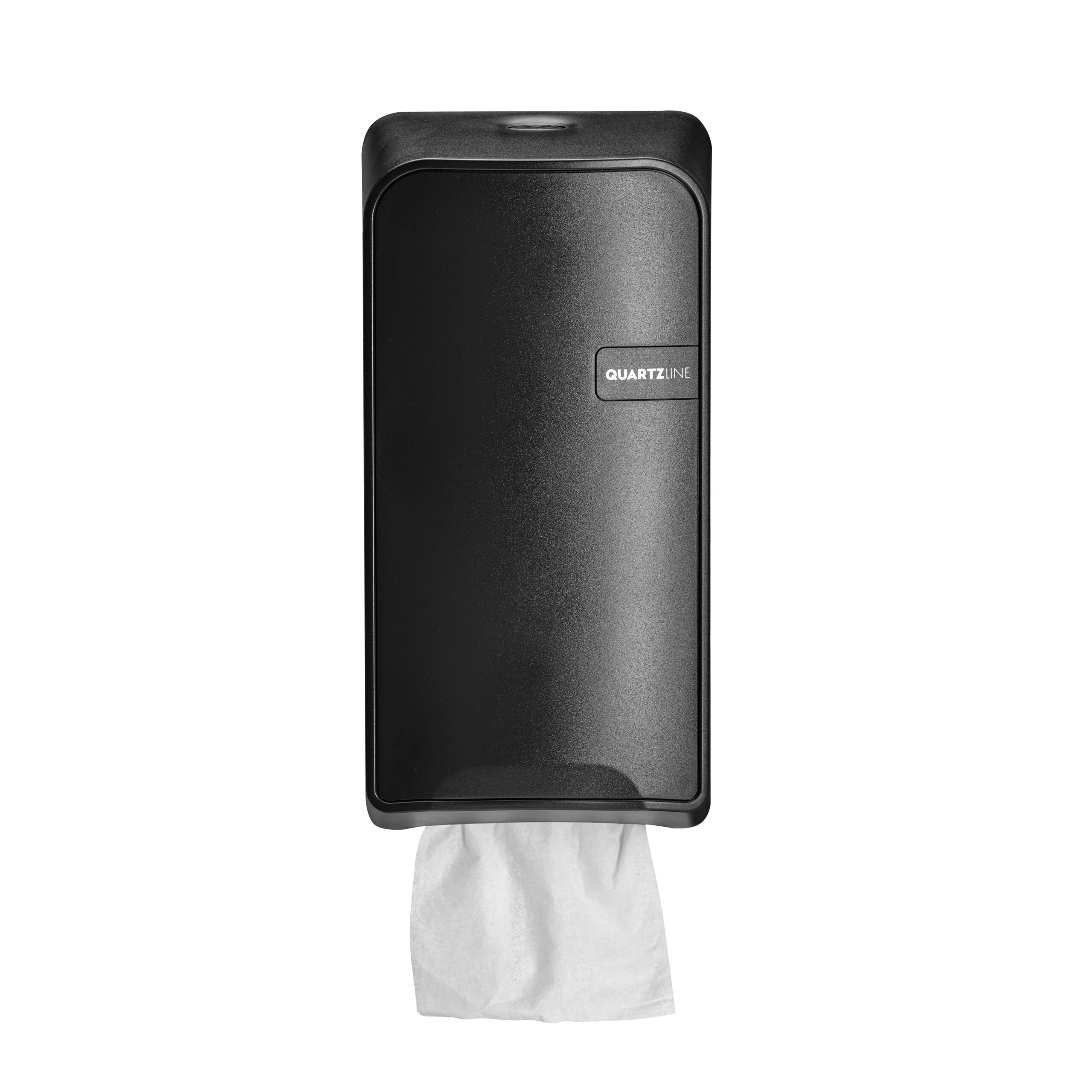 QuartzLine toiletpapierdispenser | Bulkpack - Black Quartz