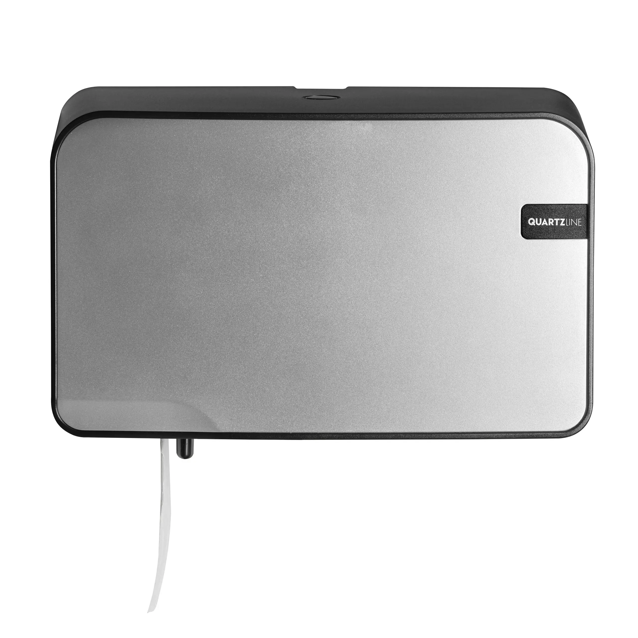 Duo toiletrolhouder - coreless - silver Quartz