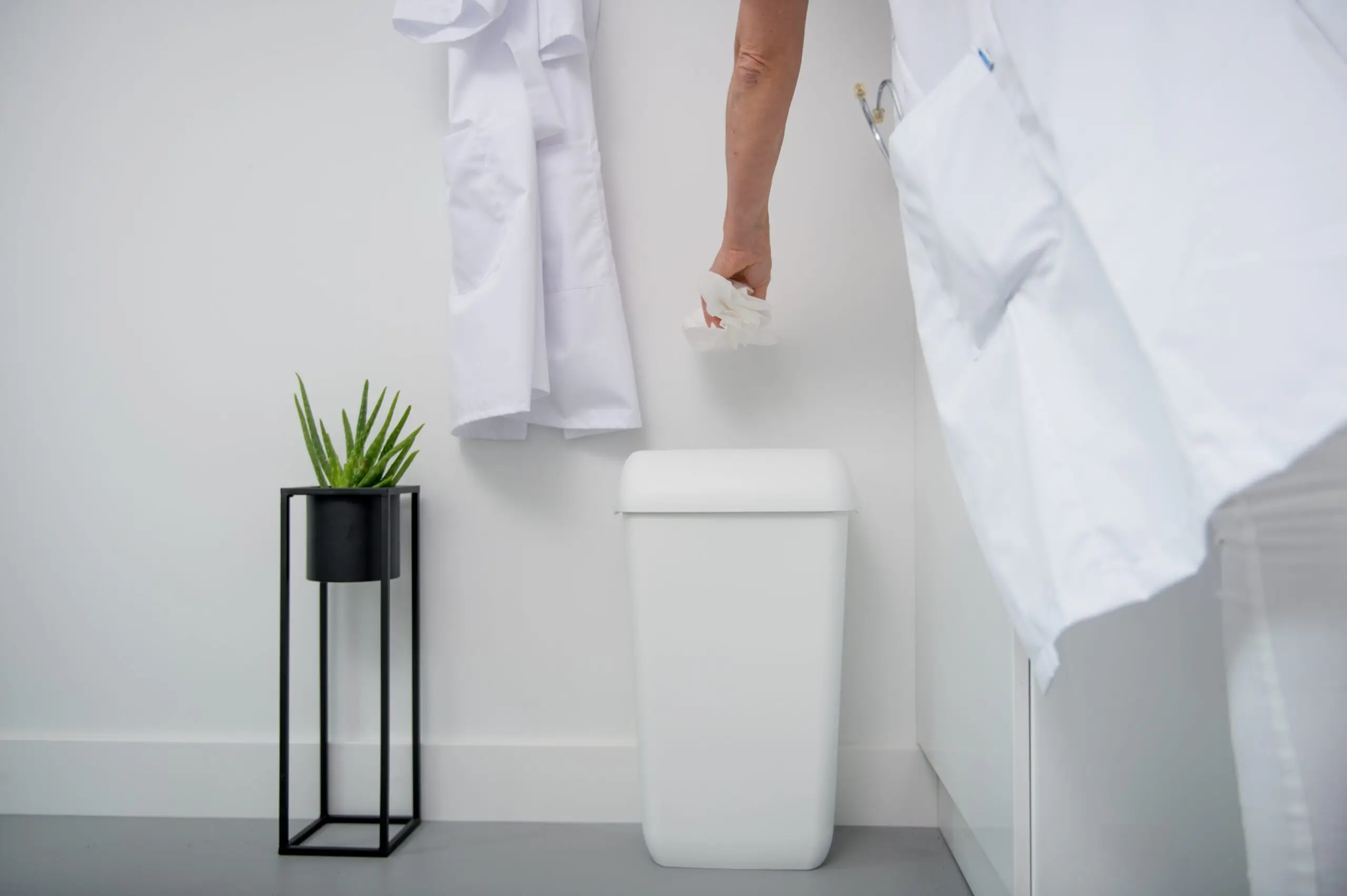 QuartzLine afvalbak | 23 Liter - White Quartz