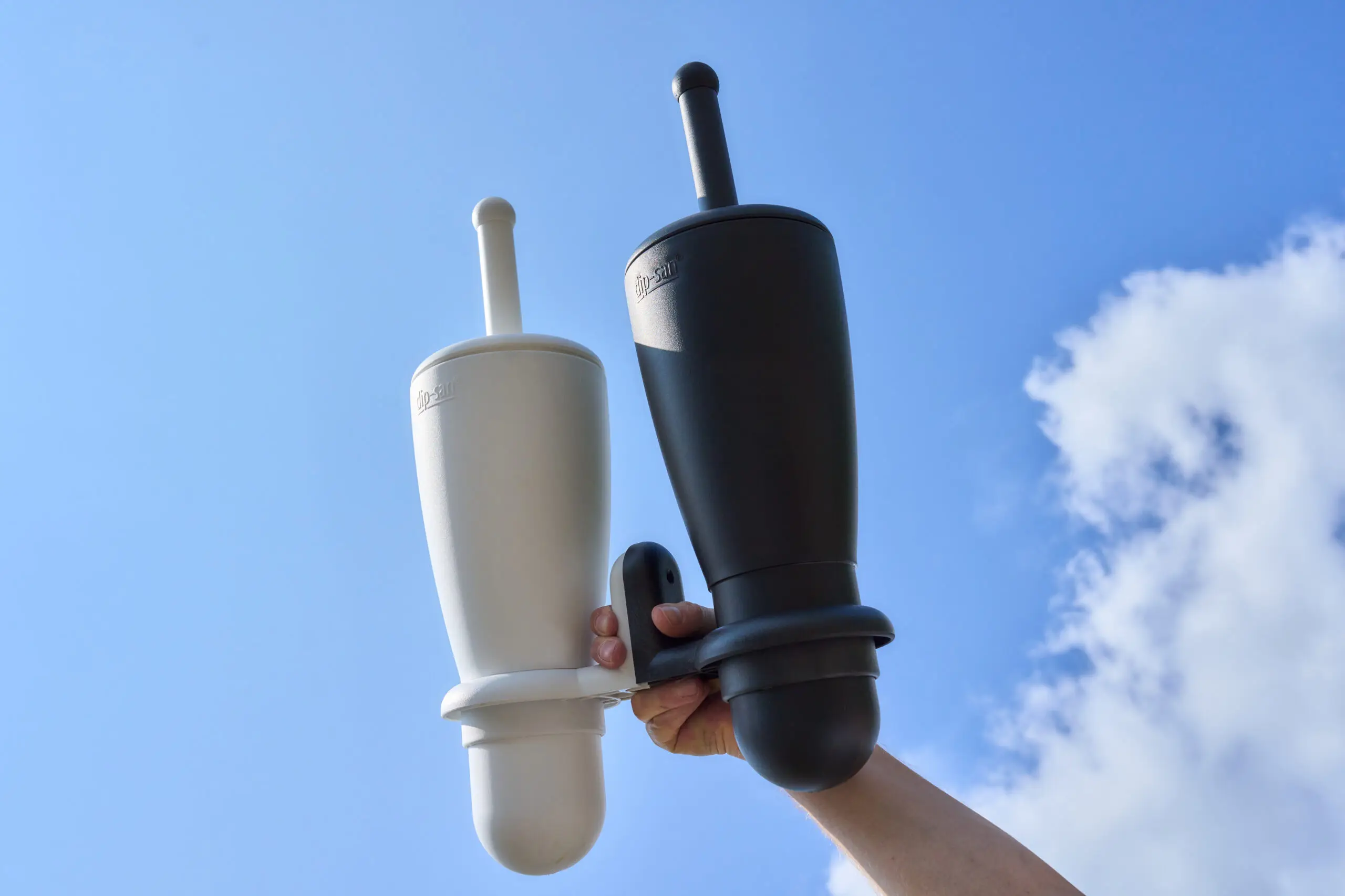 Dip-San® Hygiënische Toiletborstel - Wit - Afbeelding 2