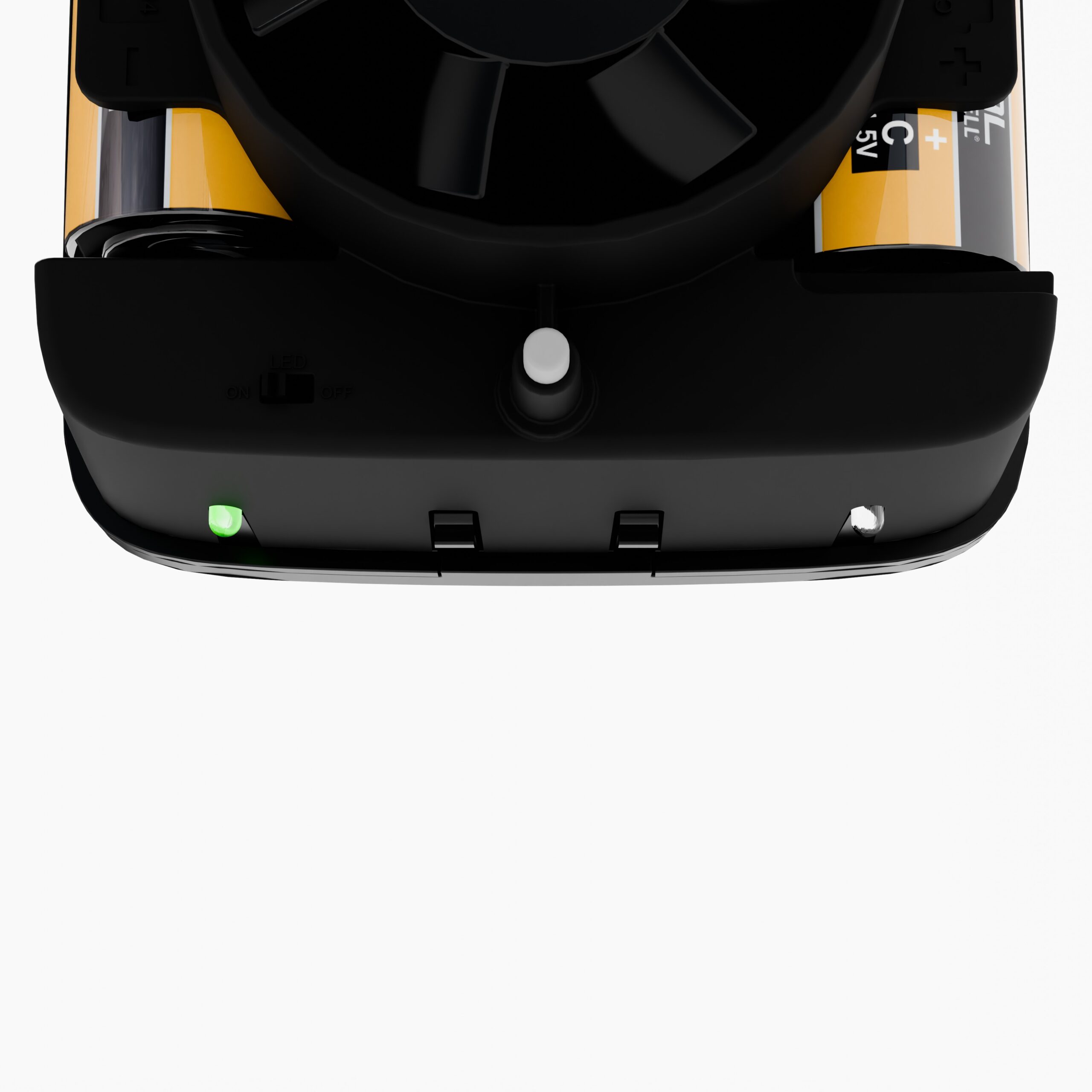 V-Air Flow Luchtverfrisserdispenser - Zwart + V-Air Flow Refills Bergamot & Sandalwood – 12 stuks - Afbeelding 4