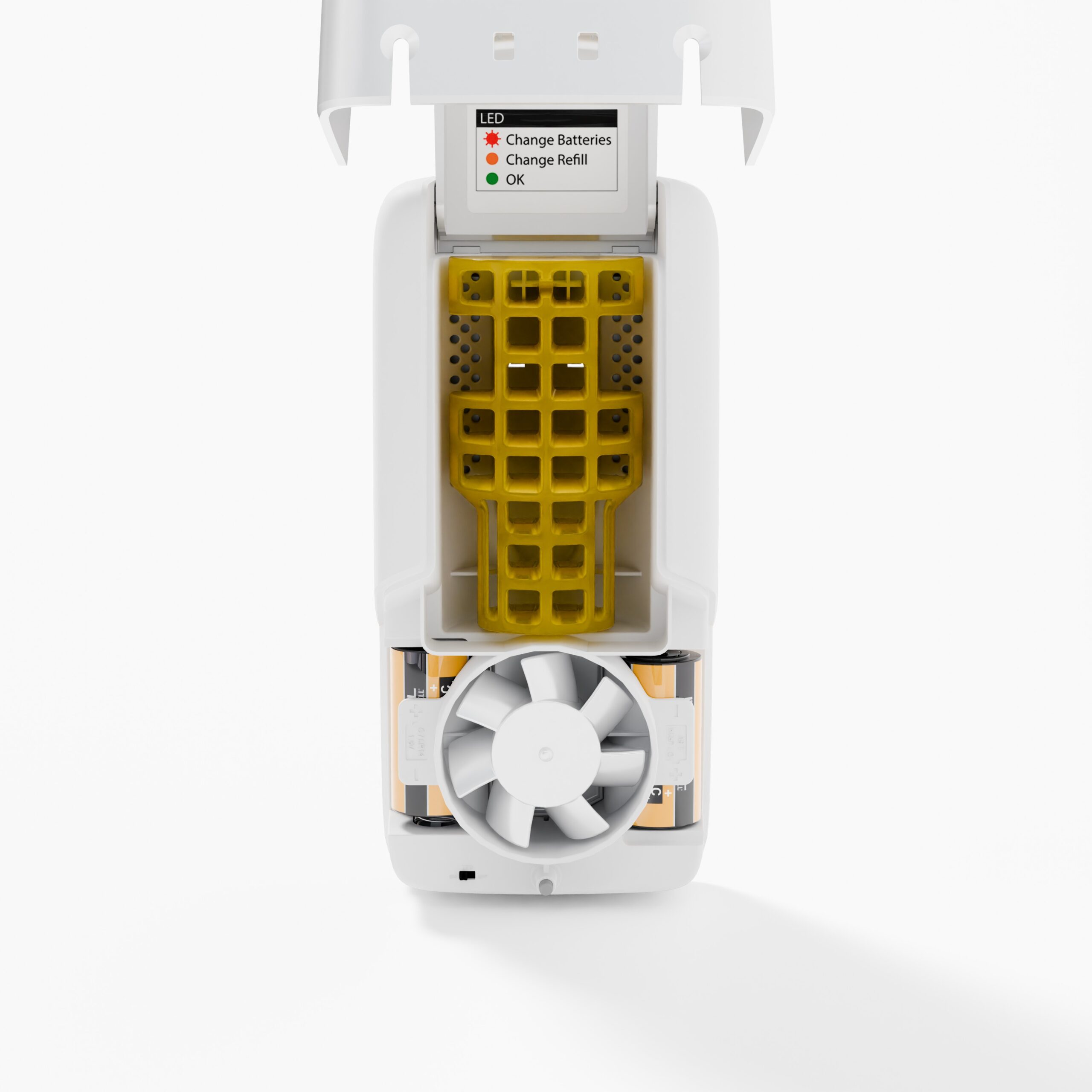 V-Air Flow Luchtverfrisserdispenser - Wit - Afbeelding 3