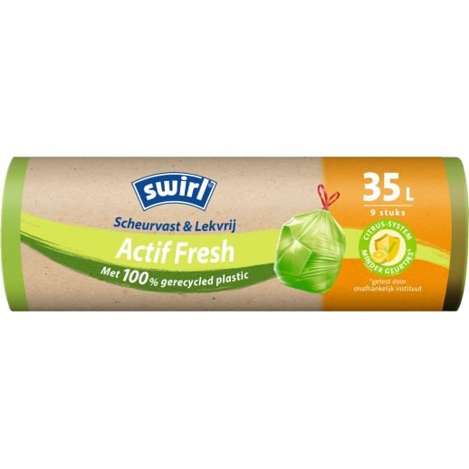 SWIRL Scheurvast & Lekvrij Actif Fresh met Trekband – 12 Rollen SWIRL Scheurvast & Lekvrij Actif Fresh met Trekband – 12 Rollen