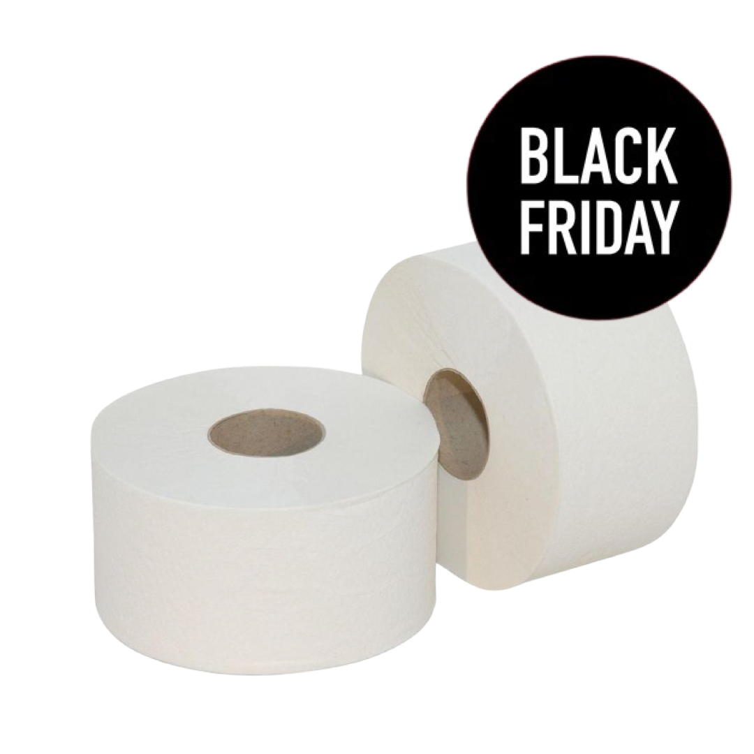 581936CD-B514-4464-9419-FD18B306A20E Toiletpapier Mini Jumbo, 2 laags, 12 rollen a 180 meter