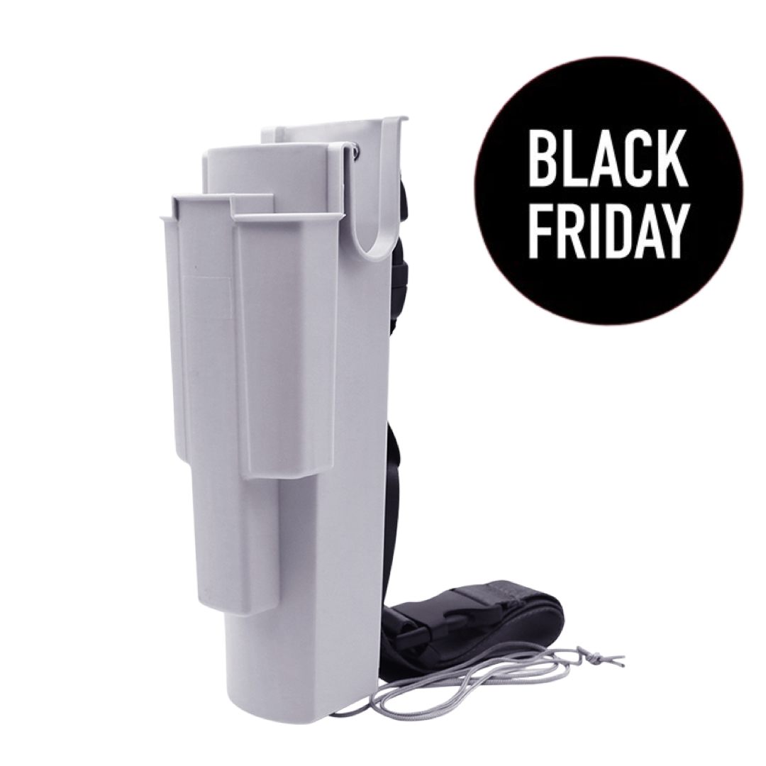 6A7D97D1-EA3D-4AF8-B892-FA7779DCF0D2 Glazenwassers Bucket Grijs + Gratis Riem